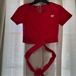 Women’s Active Crop Top with Tie